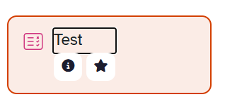 Kachel der ByCS-Aktivität Test.